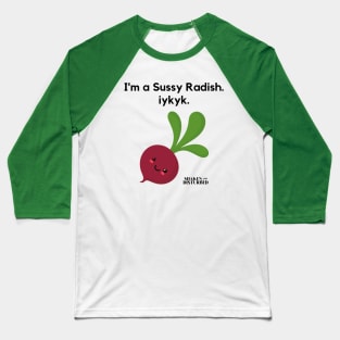 Sussy Radish Baseball T-Shirt